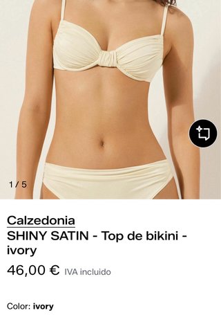Top Bikini Calzedonia Talla M