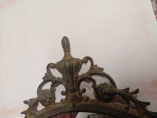 Espejo de pared estilo Isabelino – 92 × 53 cm