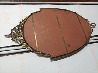 Espejo de pared estilo Isabelino – 92 × 53 cm