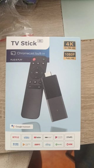 TV Stick 4K Chromecast Google Play Android