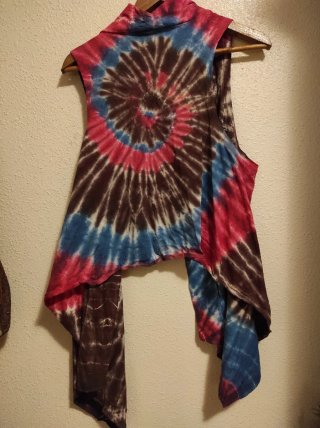 Chaleco Tie Dye Talla Única