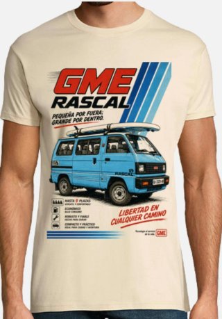 Camiseta GME Rascal Azul