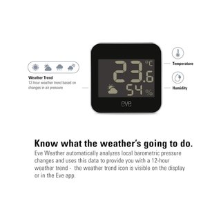 Eve Weather estación meteorológica inteligente
