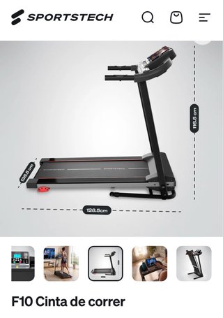 Cinta de correr Sportstech F10
