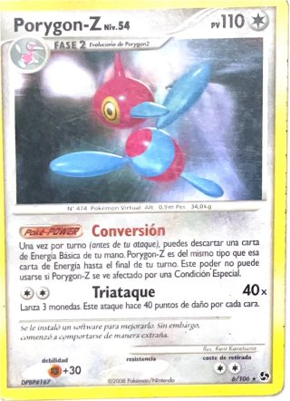 Porygon-Z 6/106 Holo Pokémon TCG Grandes Encuentro