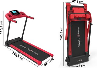 Cinta de Correr Plegable 1500W DELUXE13