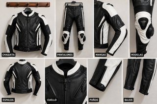 Mono 2 piezas moto Talla 54 (2XL)