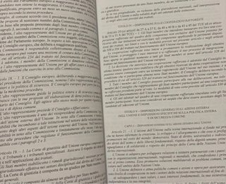 libro univeristario  tratti unione europea
