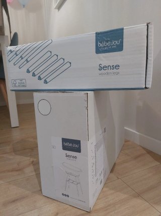 Bañera bebé patas madera