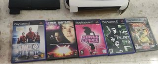 Consola PS2 Negra con 2 Mandos y Juegos