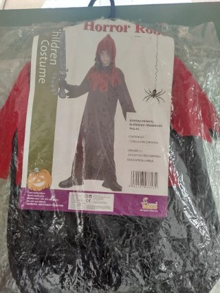 Disfraz Infantil Guerrero Tenebroso Talla L