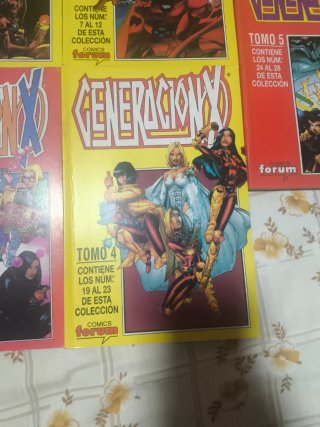 Comic GENERACION X 1 A 5 (1-28)