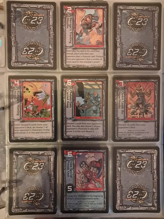 Lote 133 Cartas C23 CCG/TCG Jim Lee