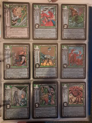 Lote 133 Cartas C23 CCG/TCG Jim Lee