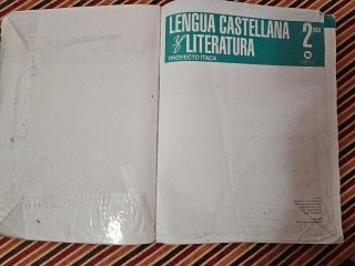 Lengua castellana y literatura, 2 BACH.