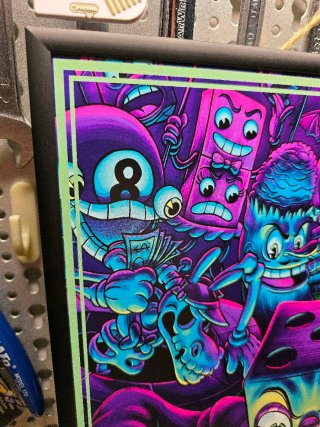 Cuphead The Devil's Casino Poster A3