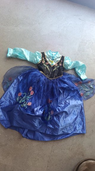 Disfraz Disney Anna Frozen Talla 6-8