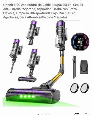Aspiradora sin cable U20 flexible