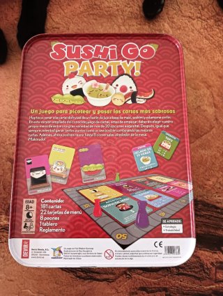 Sushi Go Party! Juego de cartas