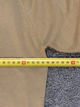 Jersey Lacoste Beige V-Neck