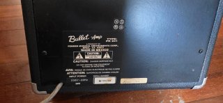 Amplificador Fender Bullet Amp PR241 38W
