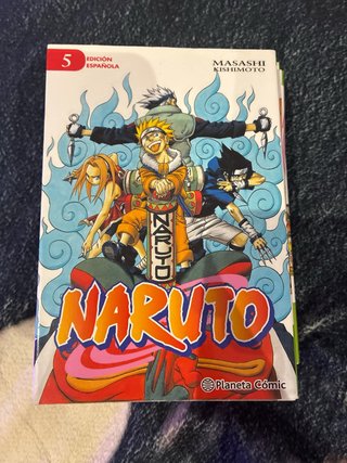 Comics de naruto del 1-7