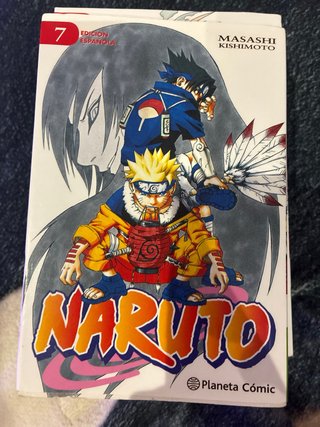 Comics de naruto del 1-7