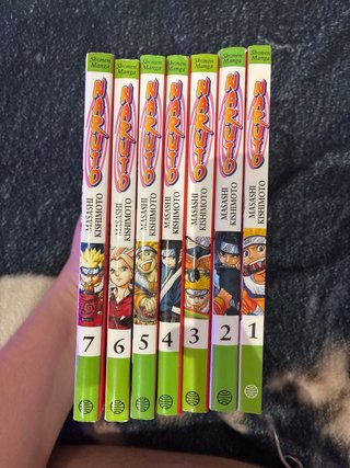Comics de naruto del 1-7