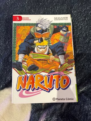 Comics de naruto del 1-7