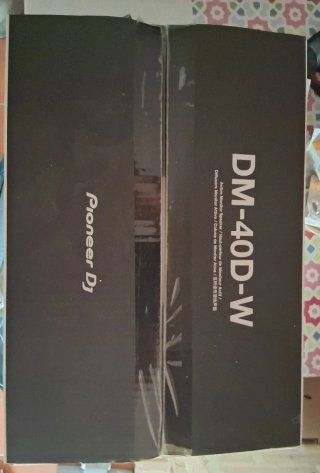 Monitores DJ Pioneer DM-40D Blancos