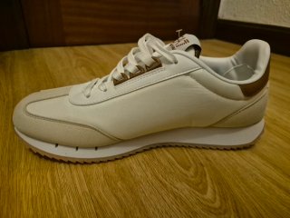 EA7 Zapatillas Talla 44 Beige/Marrón/Blanco