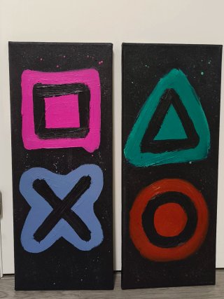 Cuadros decorativos play station gaming.
