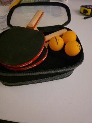 Kit Artengo Rollnet Ping Pong Red y Palas