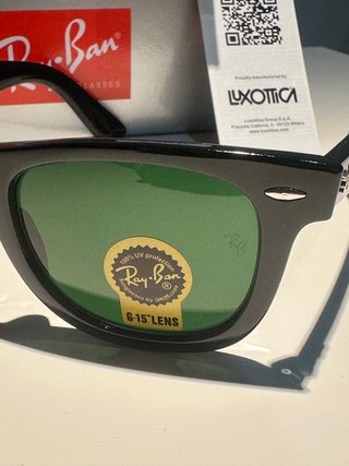 Gafas de sol Ray-Ban Wayfarer cristal verde