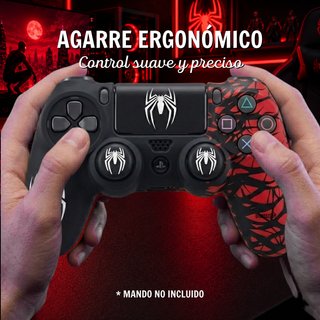 Funda Silicona Mando PS4 Spider-Man