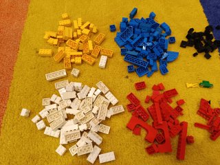 Maletín y  LEGO Vintage o retro 1989