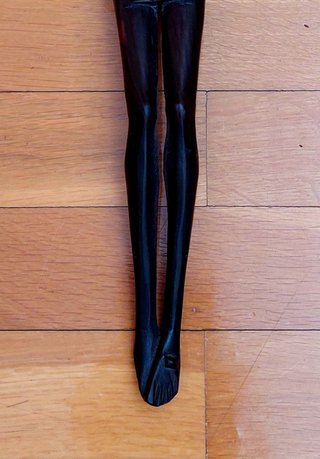 Cristo Negro de Ébano 37 cm - Escultura Makonde