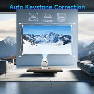 Proyector MAGCUBIC 720P Nativo WiFi 6