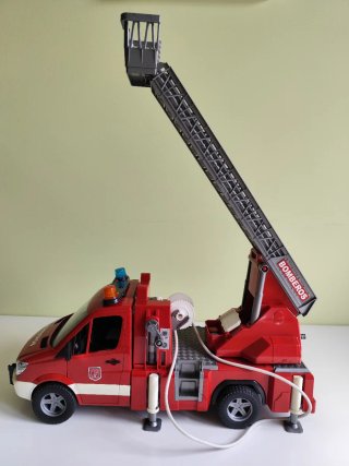 Camión Bomberos Escalera Bomberos