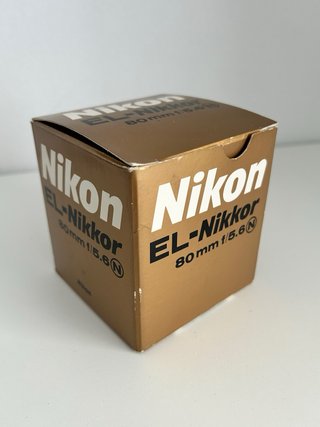 Nikon EL-Nikkor 80mm f/5.6