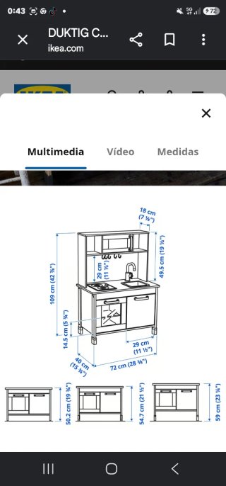 Cocinita IKEA DUKTIG