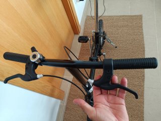 Bicicleta plegable pequeña nueva 14' con bolsa