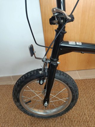 Bicicleta plegable pequeña nueva 14' con bolsa