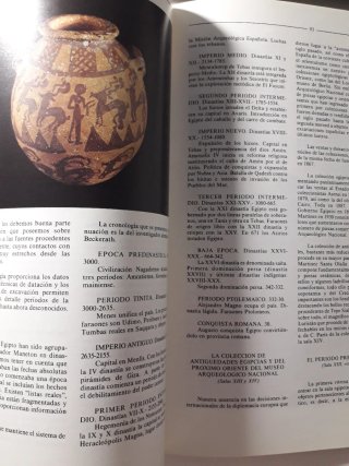 Egipto y Próximo Oriente. Museo Arqueológico Nacio