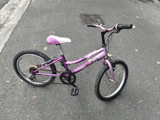 Bicicleta Morada Infantil