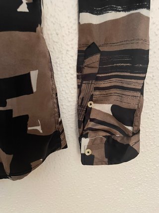 Camisa Zara Estampada Talla M