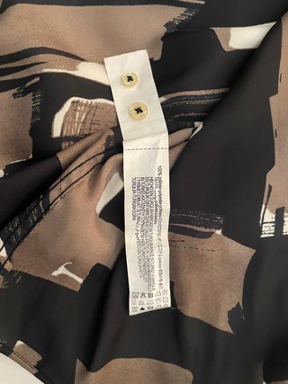 Camisa Zara Estampada Talla M