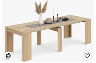 Mesa Comedor Extensible Blanca