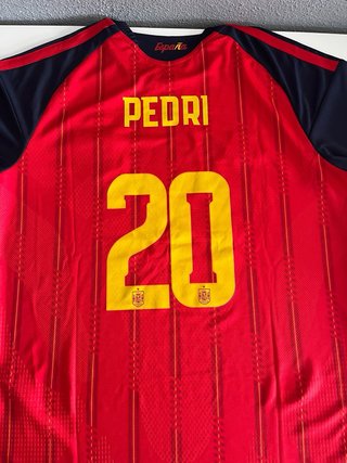 Camiseta Fútbol España Pedri #20 Adidas