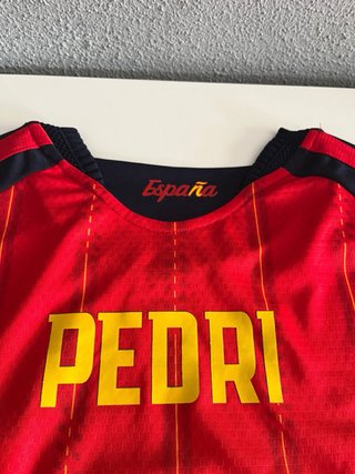 Camiseta Fútbol España Pedri #20 Adidas
